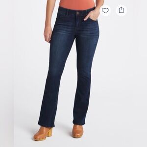 Democracy Women's Itty Bitty Boot Cut Jeans Ab Fab